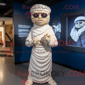 Navy Mummy-maskotdraktfigur...