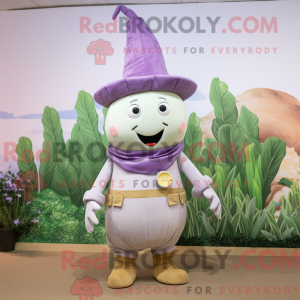 Lavendel majroe maskot...