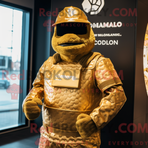 Disfraz de mascota Gold...