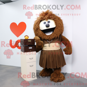 Brown Love Letter mascot...