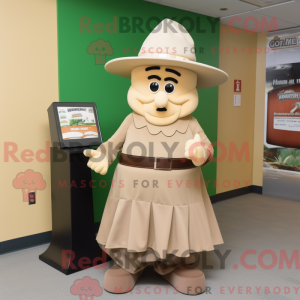 Costume de mascotte Tan...