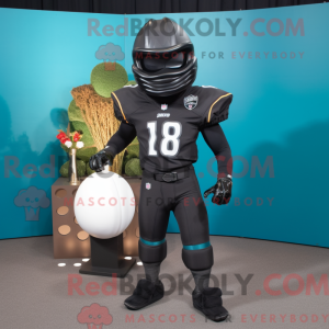Schwarzer American Football...
