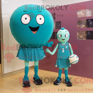 Postava maskota Teal...