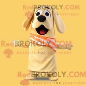 Cream Hot Dogs mascot...