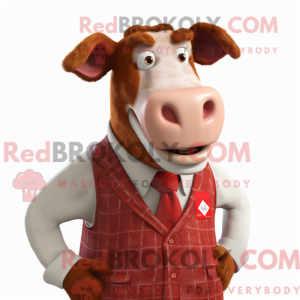 Máscara de vaca Red...