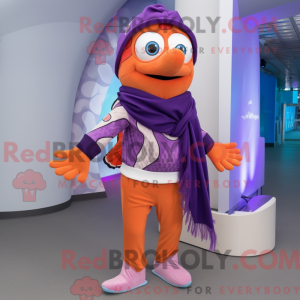 Peixe palhaço roxo máscara...