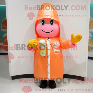Peach Soda Can maskot...