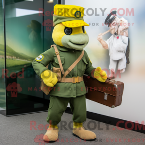 Costume mascotte de béret...