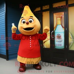 Red Bottle Of Mustard...