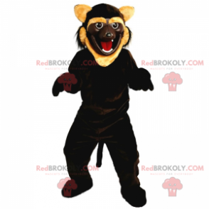 Brown feline mascot - Redbrokoly.com