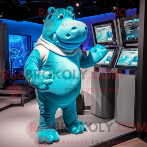 Cyan Hippopotamus...