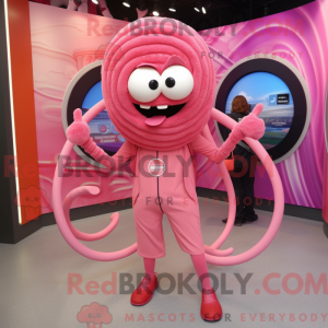Pink Spaghetti maskot...