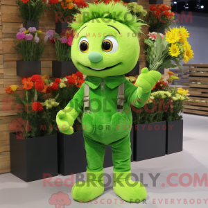 Costume mascotte de bouquet...