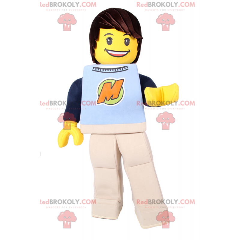 Lego minifigure mascot - Redbrokoly.com