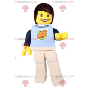 Lego minifigure mascot - Redbrokoly.com