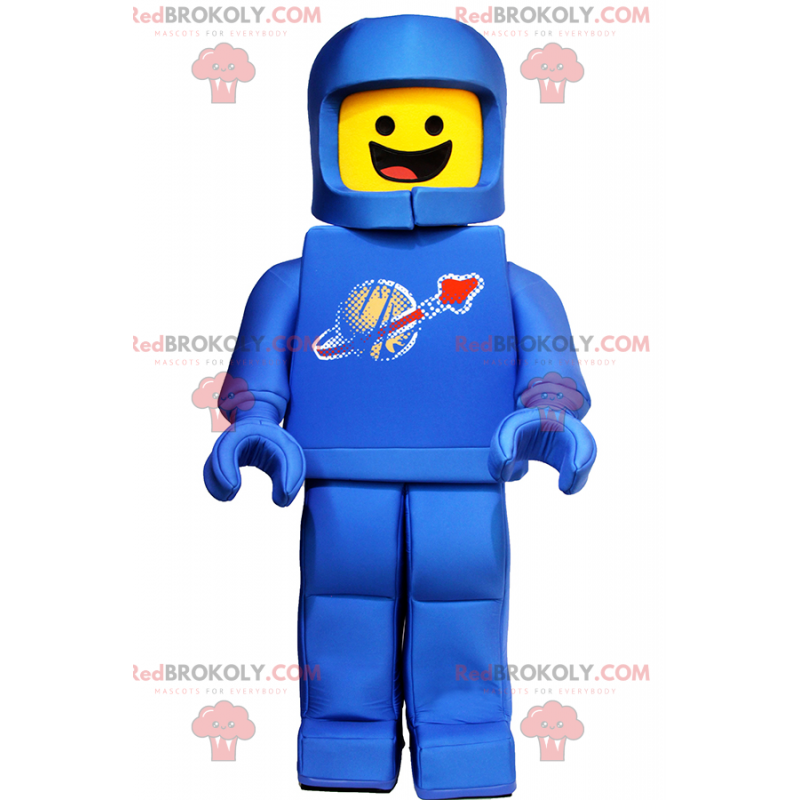 Mascota de estatuilla de Lego - Astronauta - Redbrokoly.com