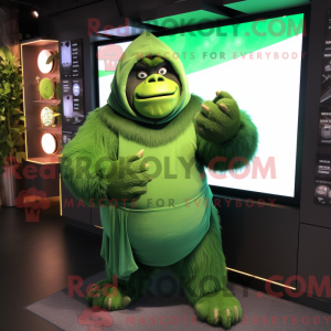 Groene gorilla...