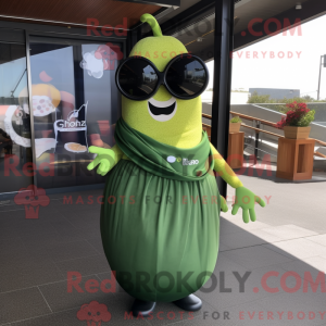Costume mascotte d Olive...