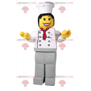 Lego-beeldje mascotte - Chef - Redbrokoly.com