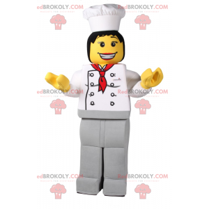 Mascote da estatueta de Lego - Chef - Redbrokoly.com