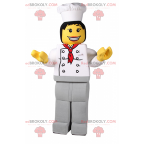 Lego-beeldje mascotte - Chef - Redbrokoly.com