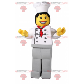 Mascote da estatueta de Lego - Chef - Redbrokoly.com