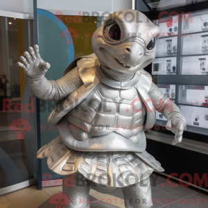 Sølvskildpadde maskot...