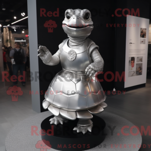 Sølvskildpadde maskot...