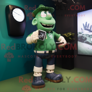 Grøn Attorney maskot...