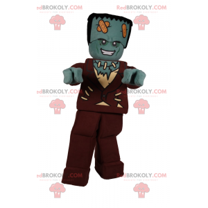 Lego minifigure mascot - Frankenstein - Redbrokoly.com