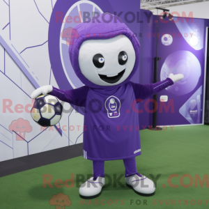 Postava maskota Purple...