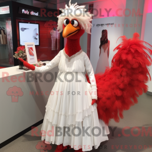 Costume mascotte d émeu...