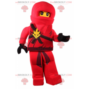 Lego minifiguur mascotte - Ninja - Redbrokoly.com