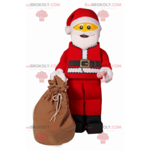 Maskotka figurka Lego - Mikołaj - Redbrokoly.com