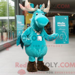 Costume de mascotte d élan...