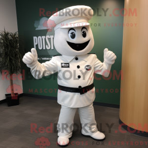 White Pesto Pasta mascot...
