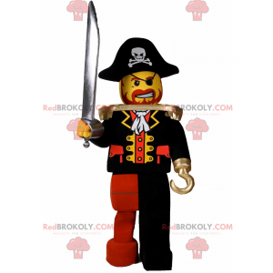 Lego-beeldje mascotte - Piraat - Redbrokoly.com