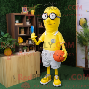Lemon Yellow But mascot...