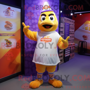 Disfraz de mascota de pollo...