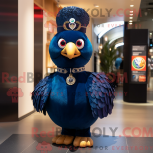 Costume de mascotte de paon...