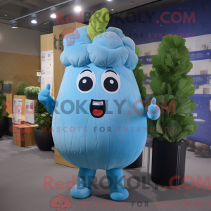 Disfraz de mascota Sky Blue...