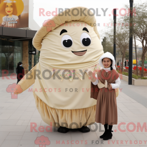 Beige Tacos Maskottchen...