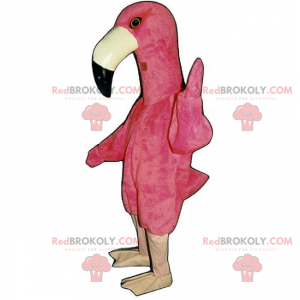 Mascota Flamingo - Redbrokoly.com