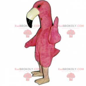 Mascotte del fenicottero - Redbrokoly.com