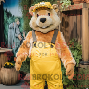 Costume mascotte de loutre...