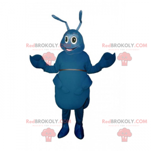 Blue ants mascot - Redbrokoly.com