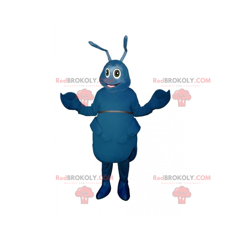 Blue ants mascot - Redbrokoly.com