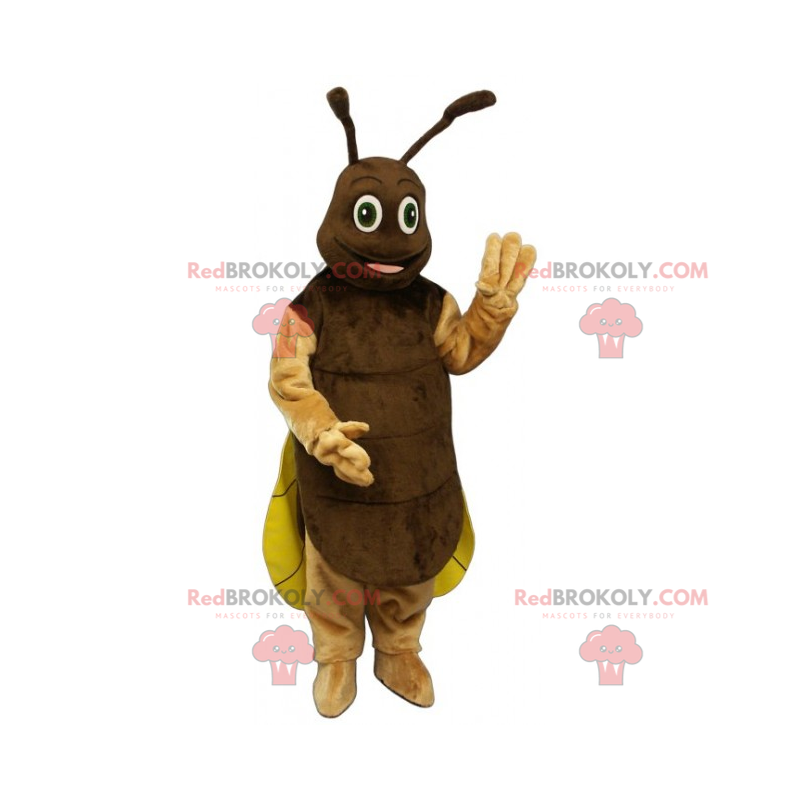 Brown ants mascot - Redbrokoly.com