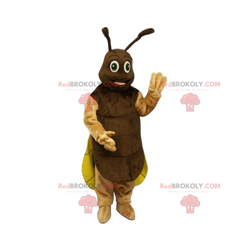 Mascote das formigas marrons - Redbrokoly.com