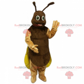 Mascote das formigas marrons - Redbrokoly.com